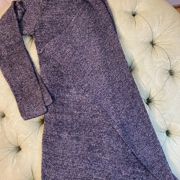 Barefoot Dreams Chic Lite Cardigan Size S/M Black/Gray Pre-Owned Retail $110