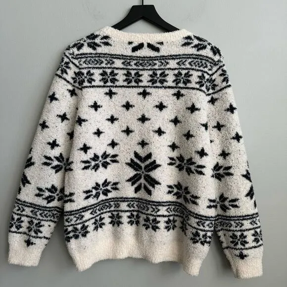 Barefoot Dreams Cozy Chic Seaside Pullover Sweater