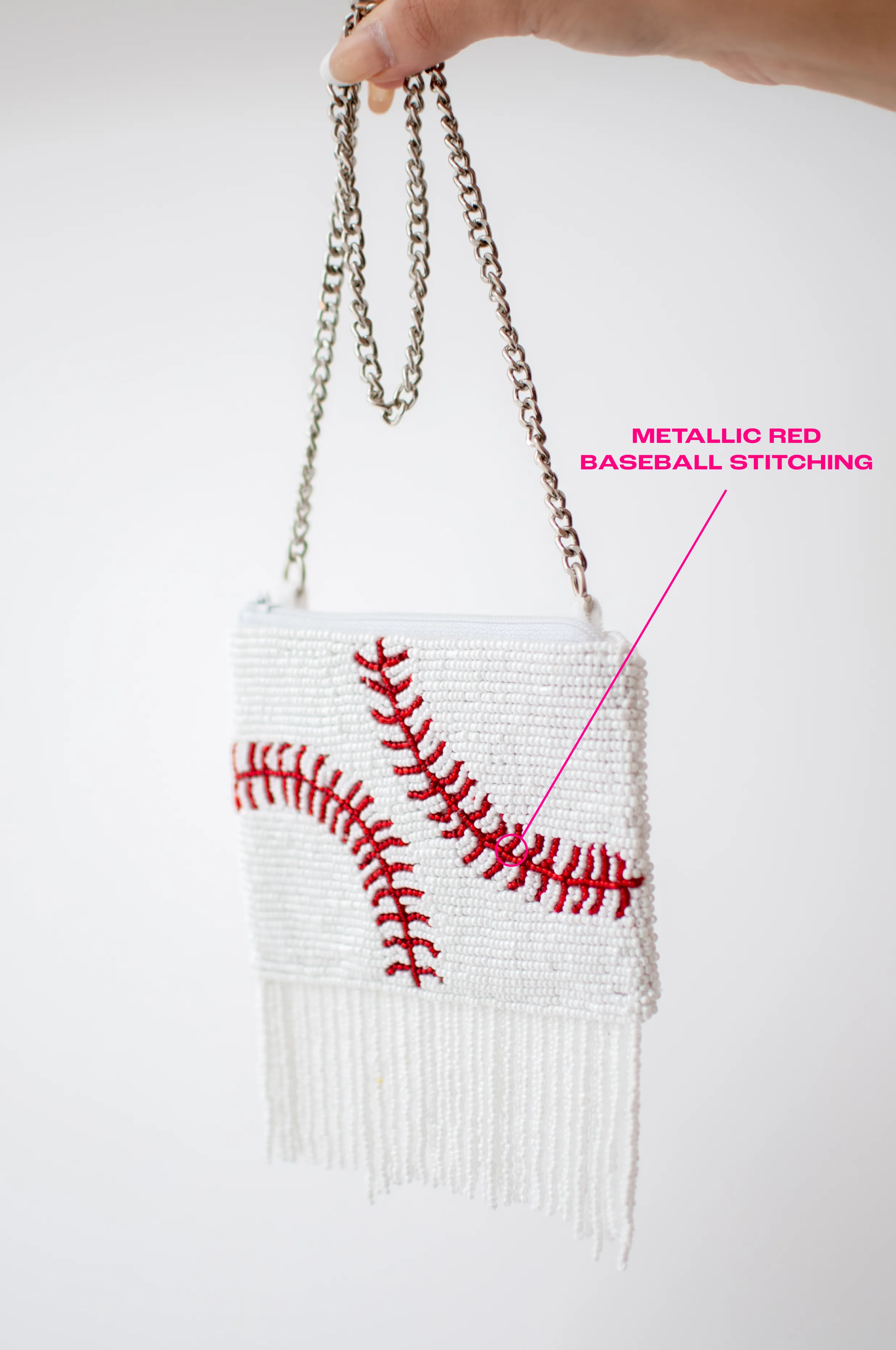 Baseball Crossbody Card Case ✦ Stadium Approved