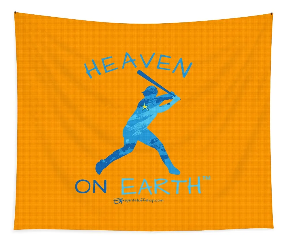 Baseball Heaven On Earth - Tapestry