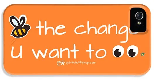 Be The Change You Want To See - Phone Case