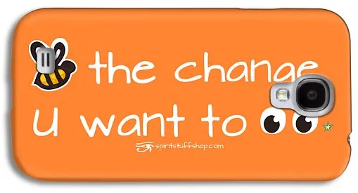Be The Change You Want To See - Phone Case