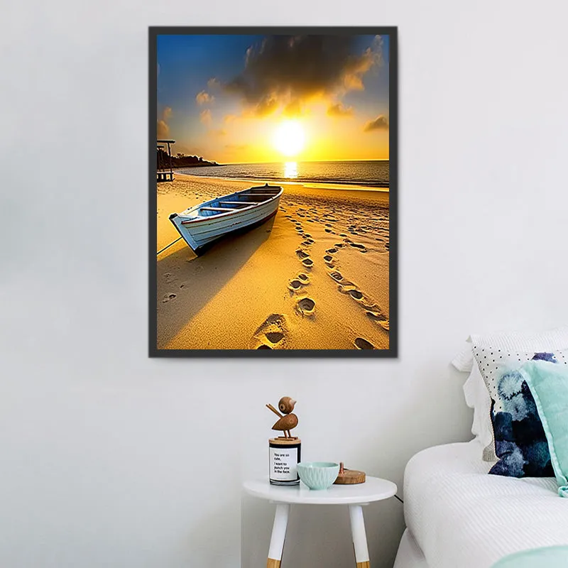 Beach Paint By Numbers Kits UK MJ8518