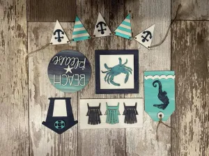 Beach Tiered Tray DIY Kit
