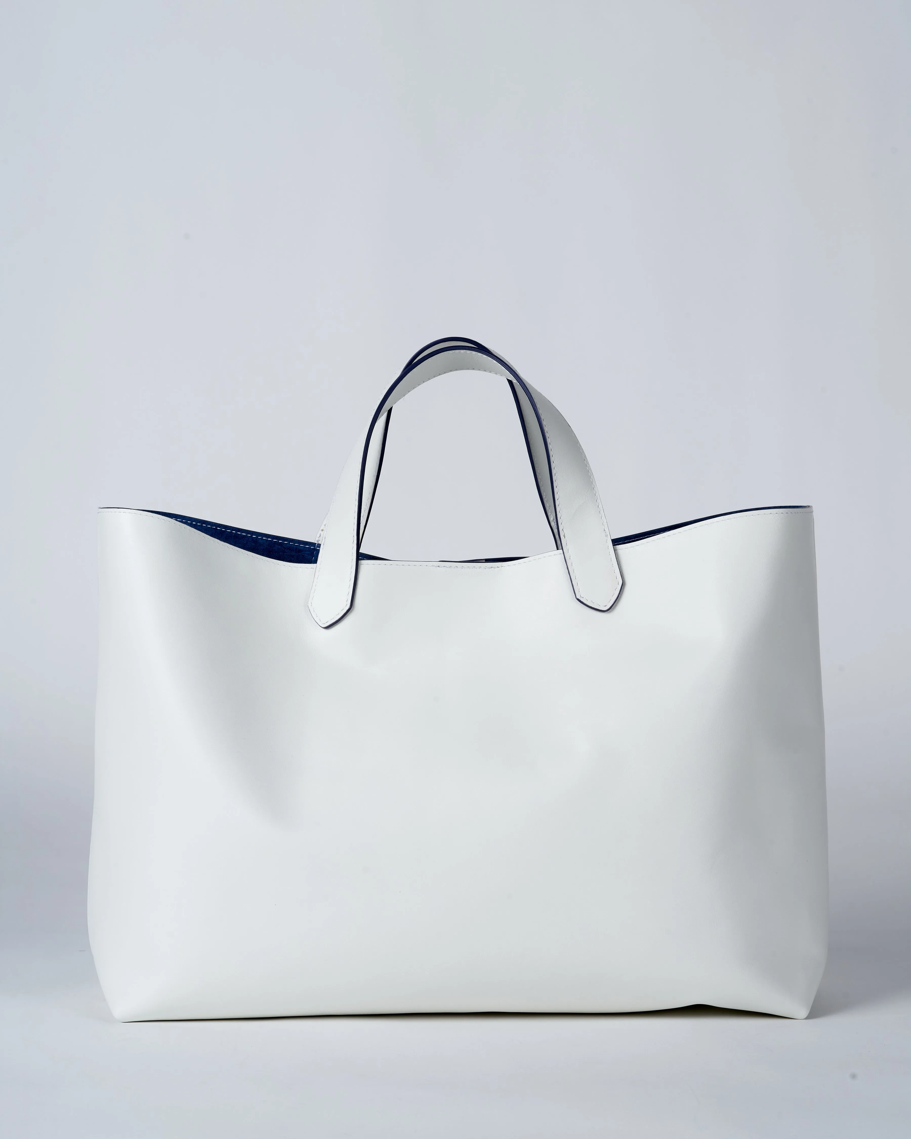beach tote - linen calf