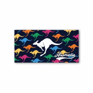 Beach Towel Multi-Colour Flying Roo