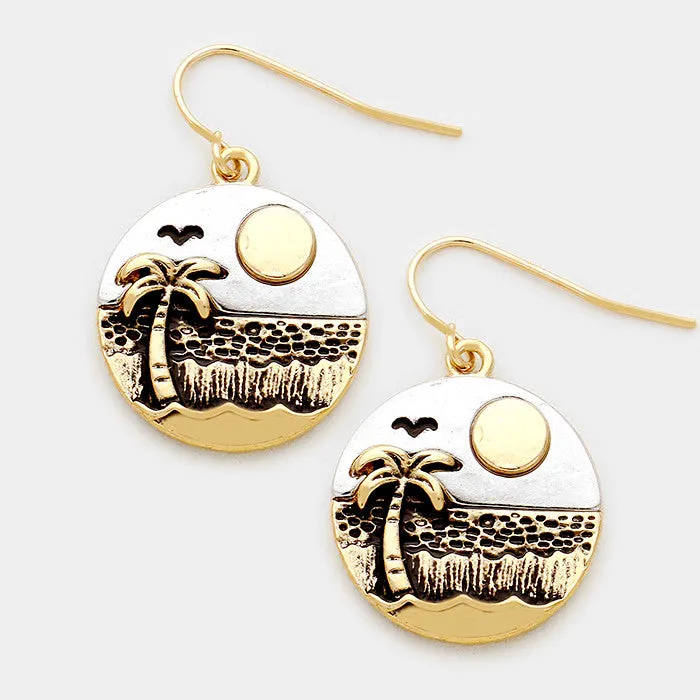 Beach View Earrings