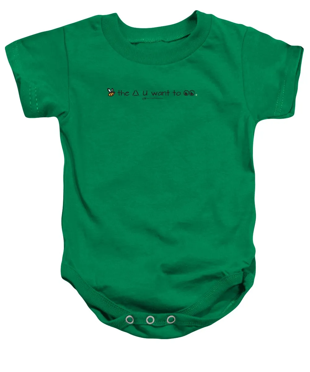 Bee The Chng You Want To See - Baby Onesie