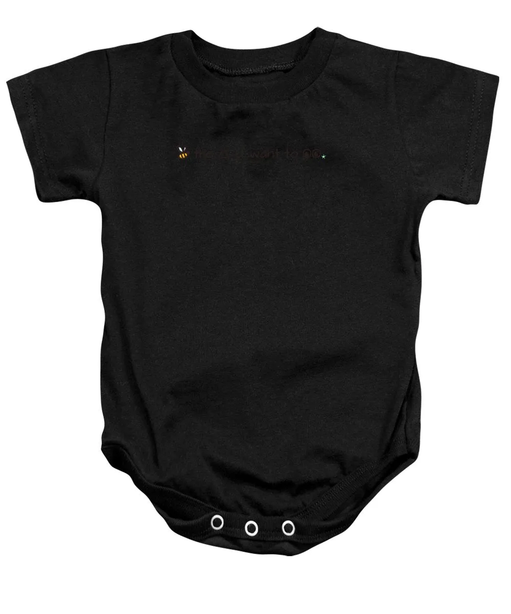 Bee The Chng You Want To See - Baby Onesie