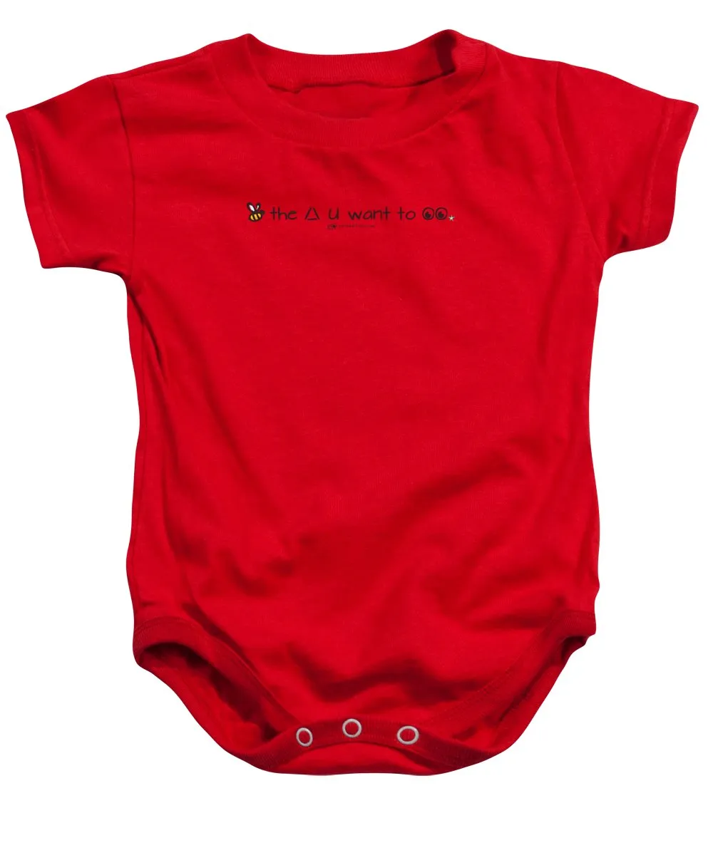 Bee The Chng You Want To See - Baby Onesie