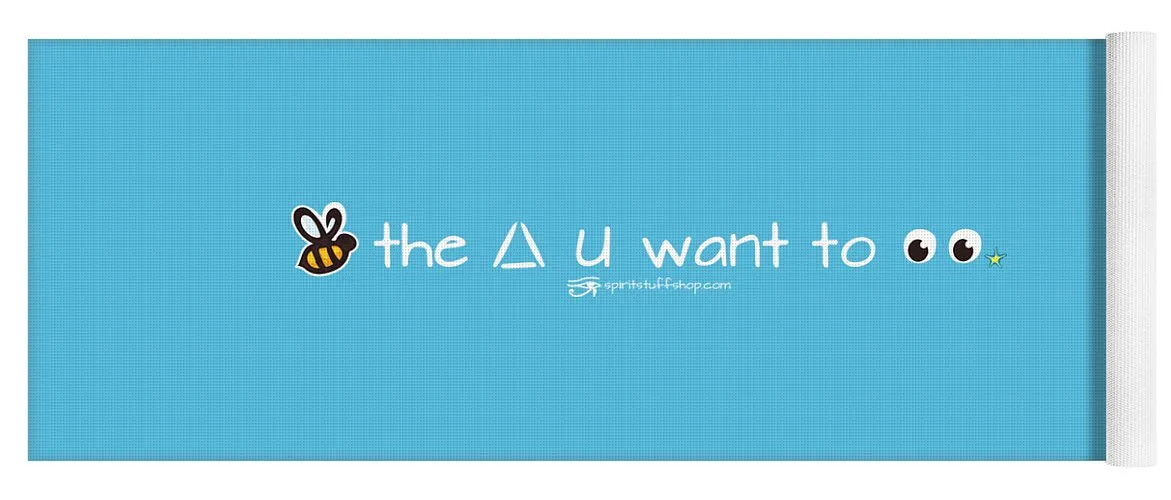 Bee The Chng You Want To See - Yoga Mat