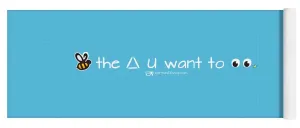 Bee The Chng You Want To See - Yoga Mat