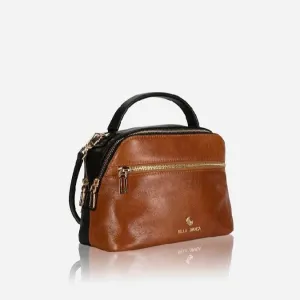 Bella Bianca Beryl Small Barrel Bag Tan