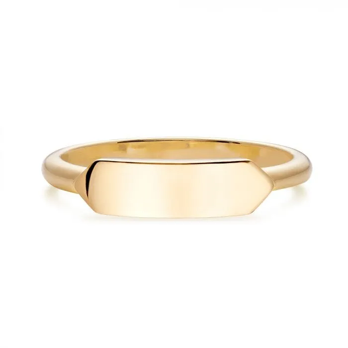 Birks 18K Yellow Gold Bee Chic Mini Signet