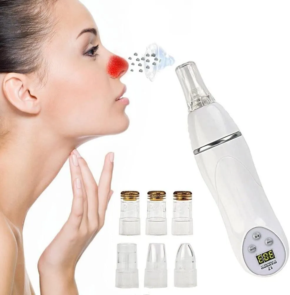 Blackhead Removal Diamond Dermabrasion Facial Massage Device
