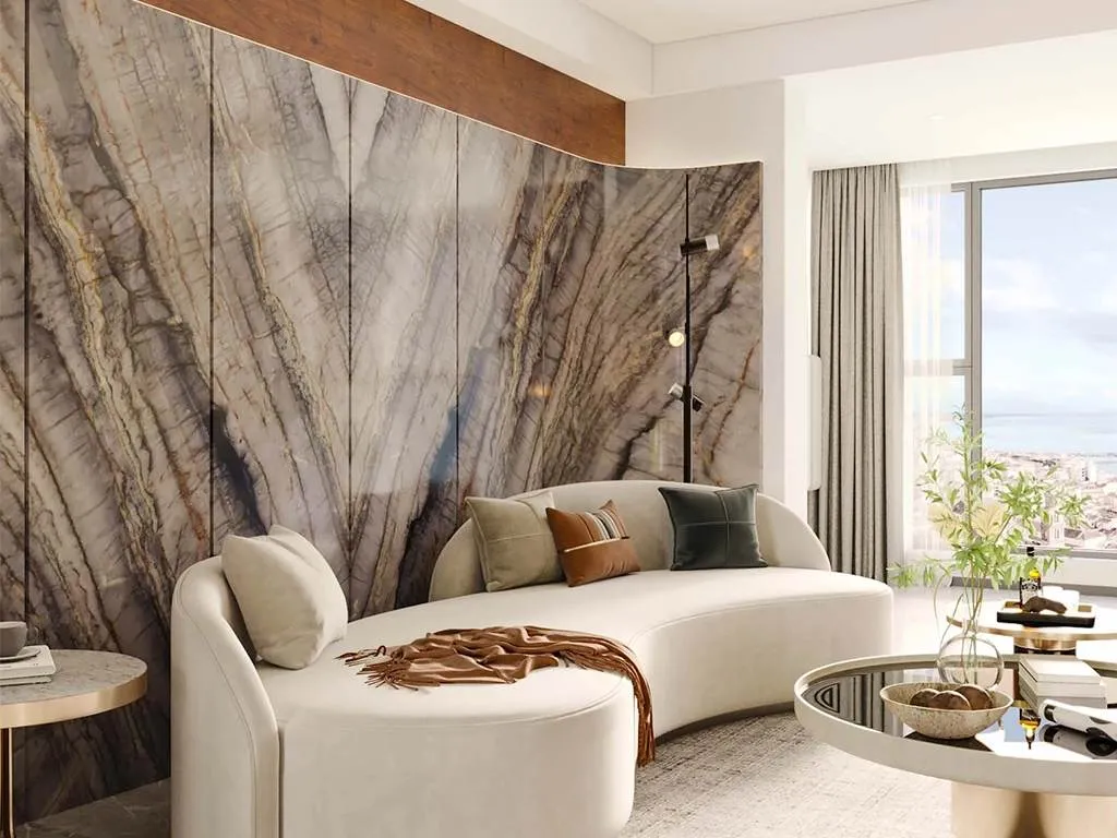 BLUE MOON Quartzite Polished Slab