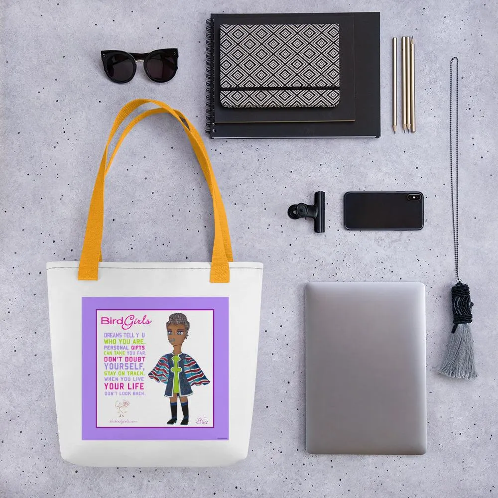 Blue Tote bag