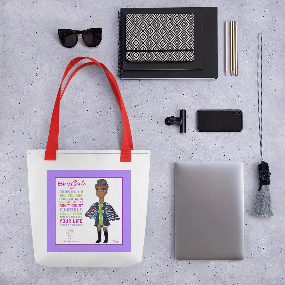 Blue Tote bag