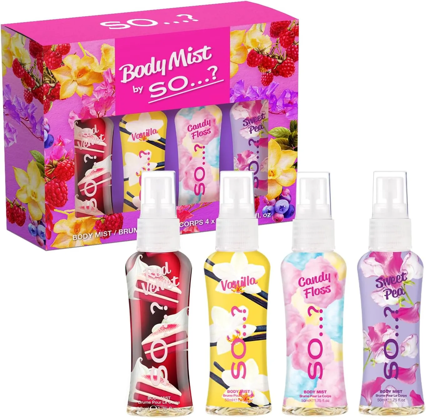 Body Mist by So…? Mini Set (Sweet Obsession)