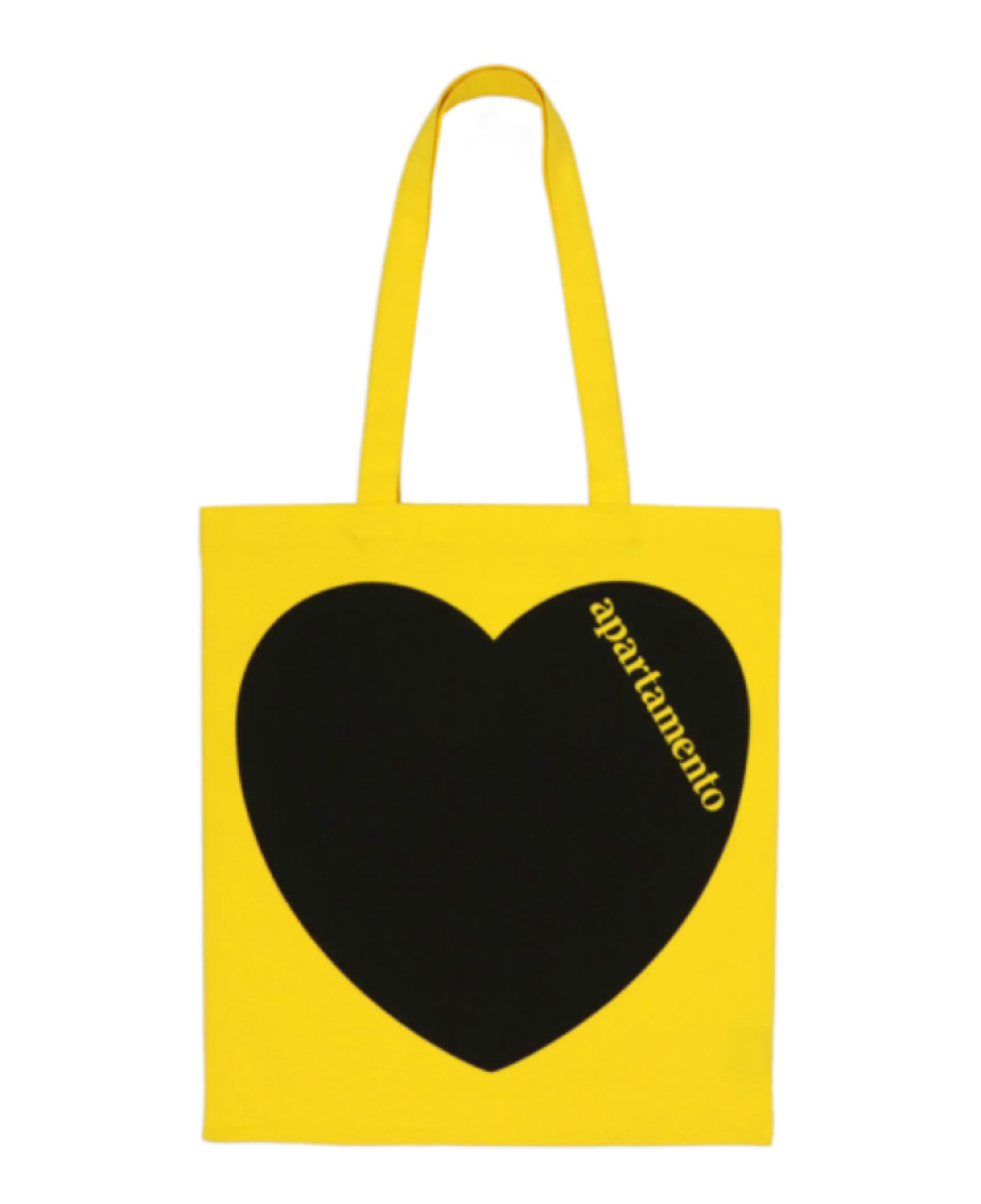 Bolso APARTAMENTO Magazine Heart Tote Bag Yellow