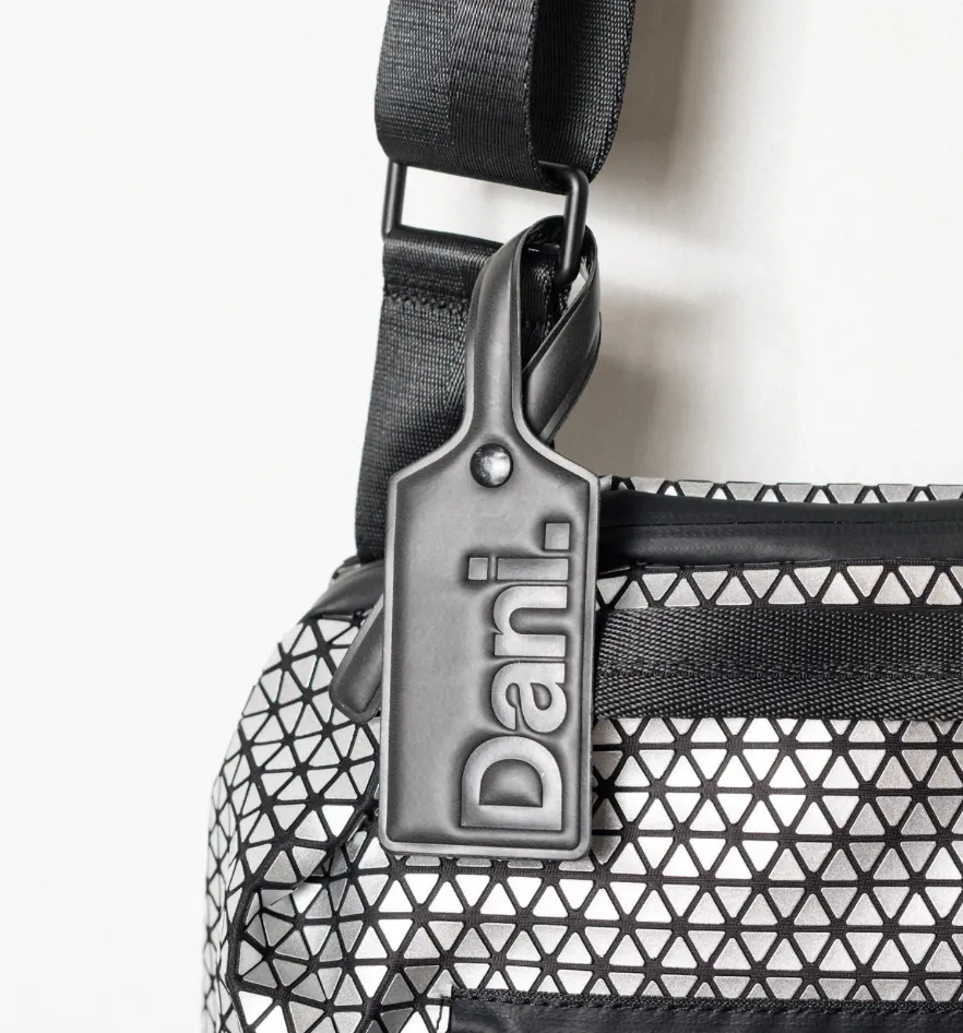 Bonnie Mini Crossbody in Vegan Silver
