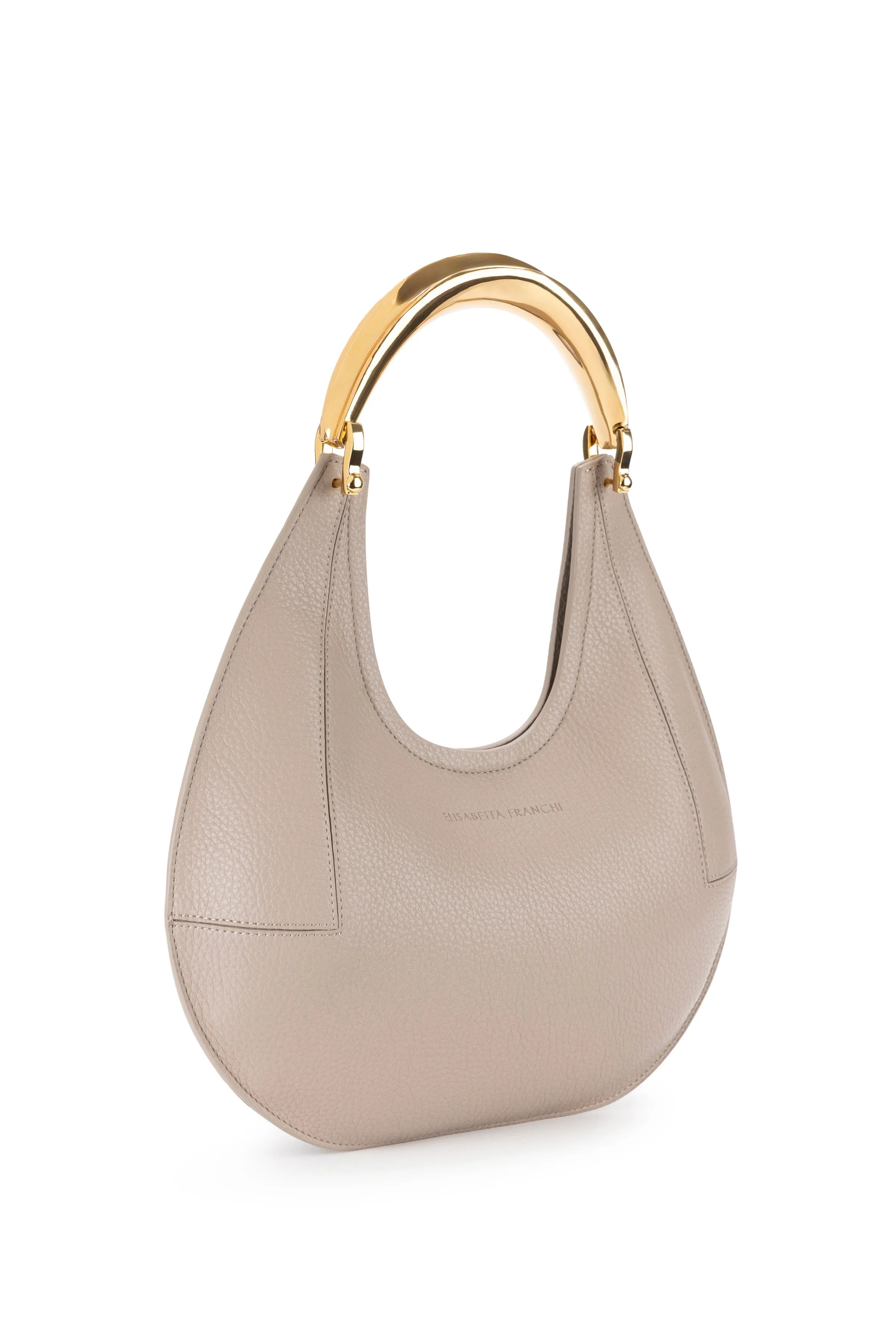 Borsa Hobo Piccola con Manico Gioiello