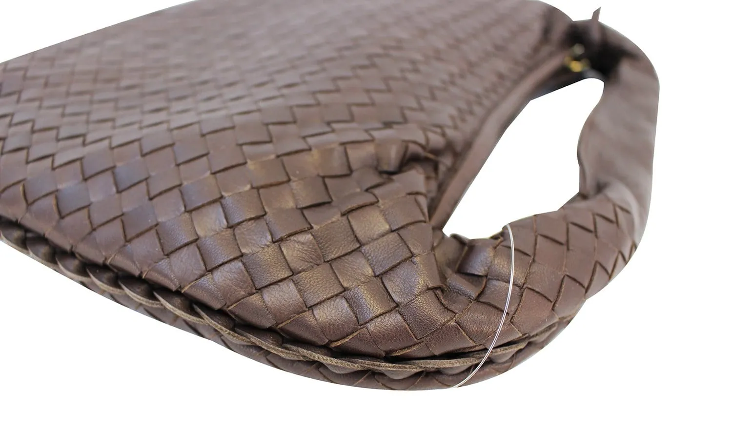 BOTTEGA VENETA Espresso Intrecciato Nappa Medium Veneta Hobo Bag - Sale
