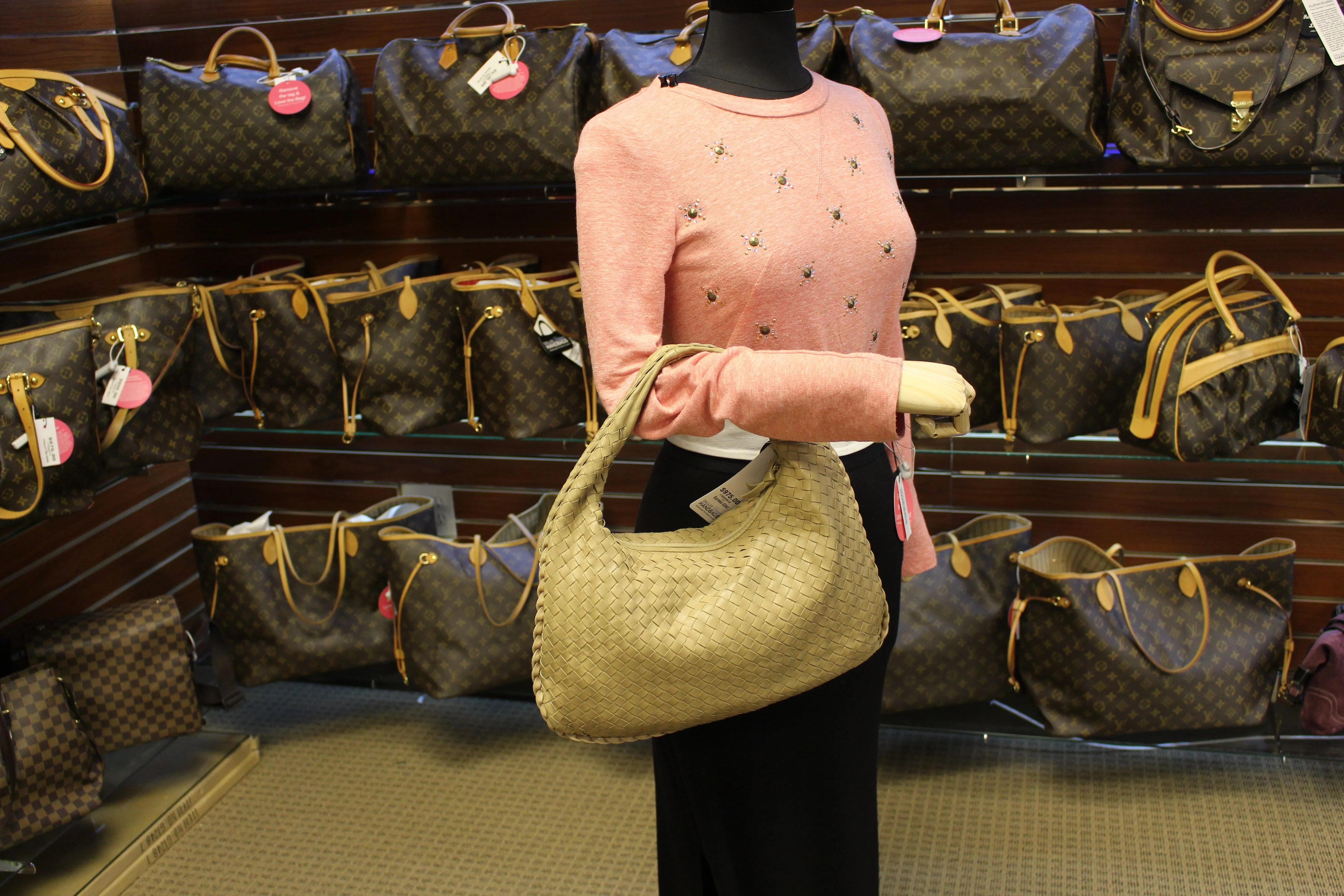 BOTTEGA VENETA Espresso Intrecciato Nappa Medium Veneta Hobo Bag - Sale