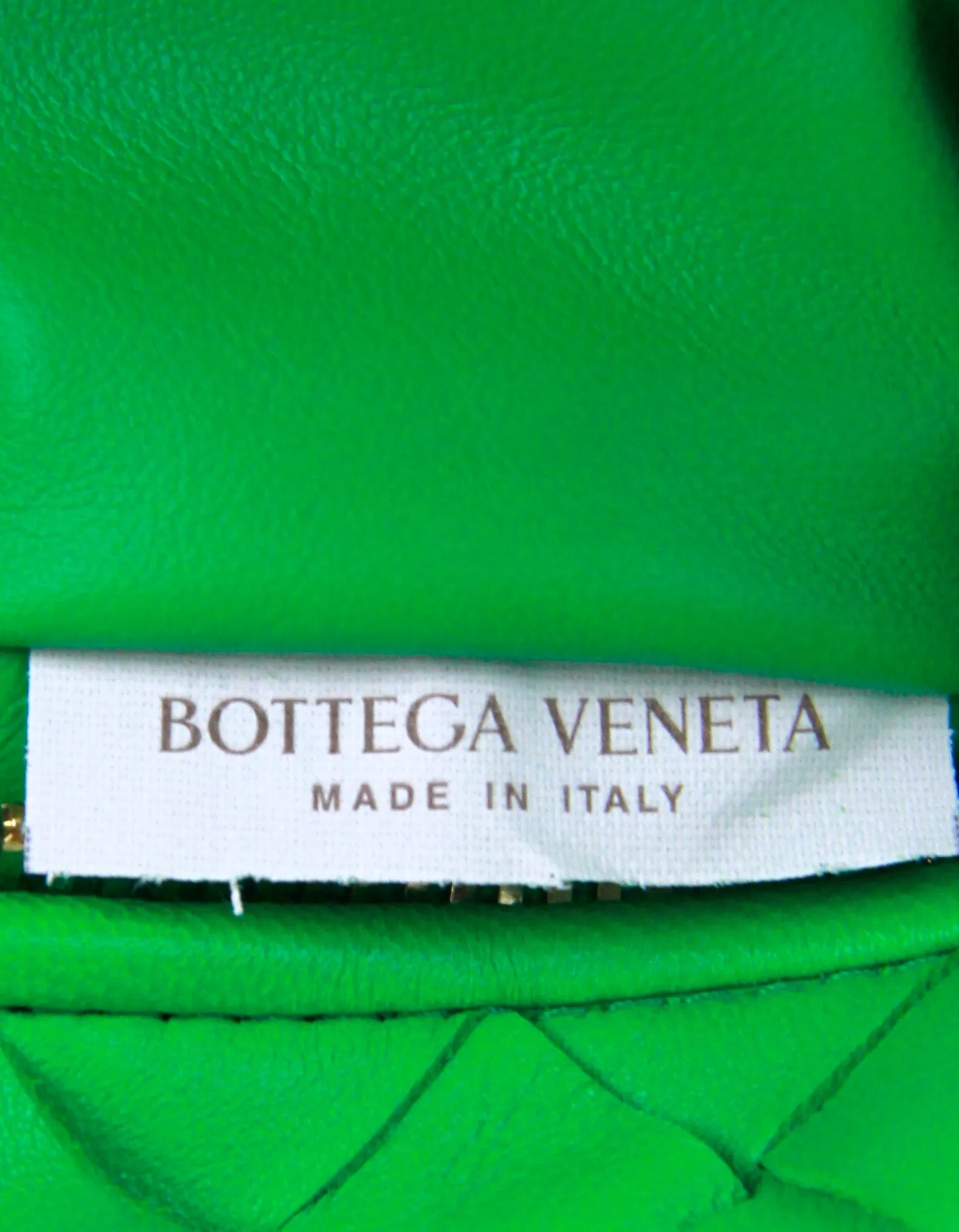 Bottega Veneta Parakeet Green Leather Mini Jodie Hobo Bag