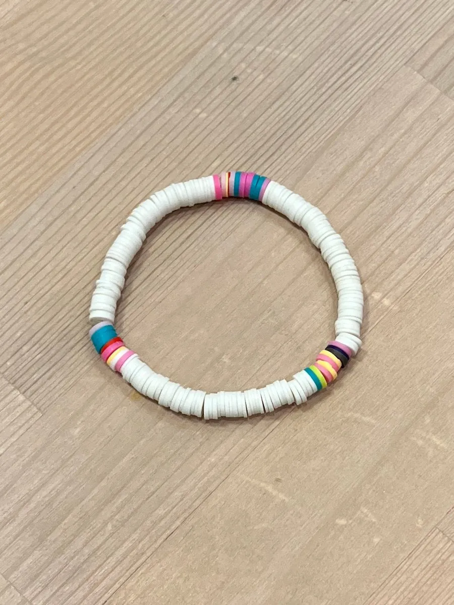 Braccialetto bianco Summer