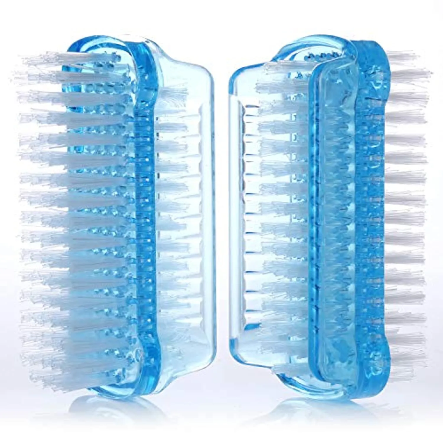 BTYMS 6 Pcs Dual-sided Nail Brush Fingernail Scrub Cleaning Brushes for Toes and Nails Cleaner Hand Scrubbing Cleaning Brushes