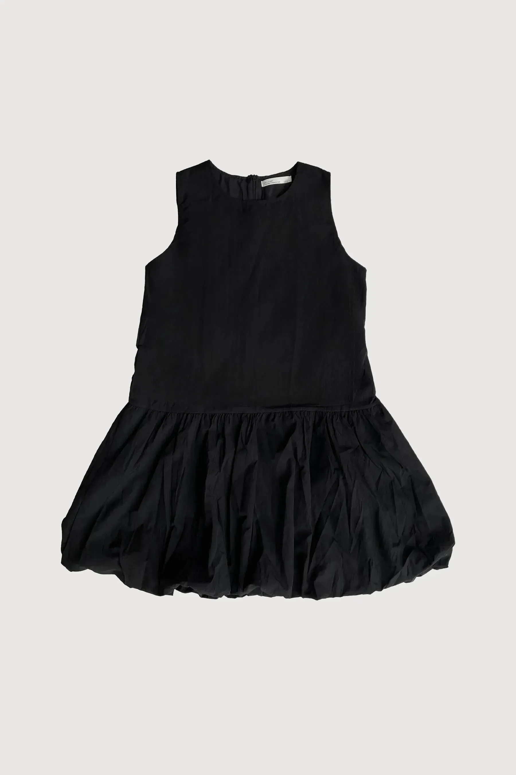 Bubble Hem Mini Dress