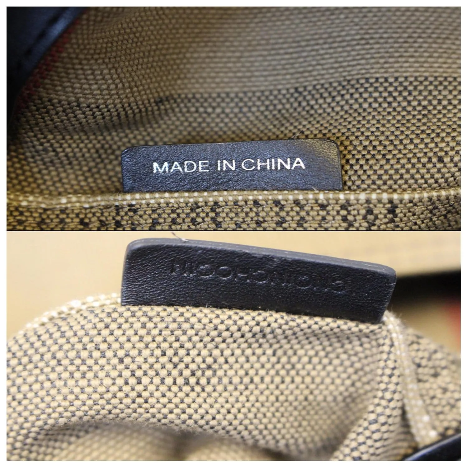 BURBERRY Ashby Medium Check Canvas Hobo Bag