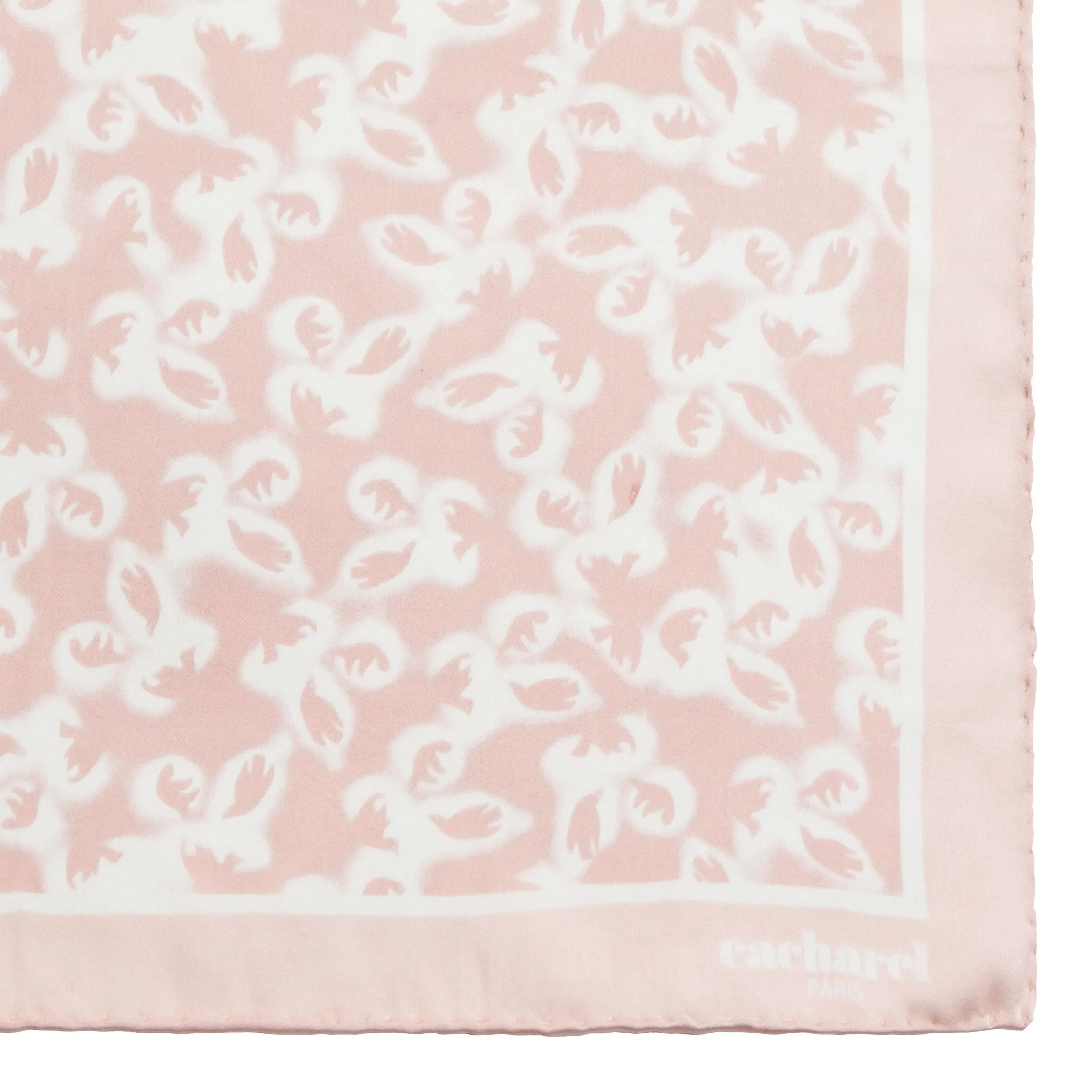 Cacharel CFM736Q-Silk scarf Hirondelle Light Pink