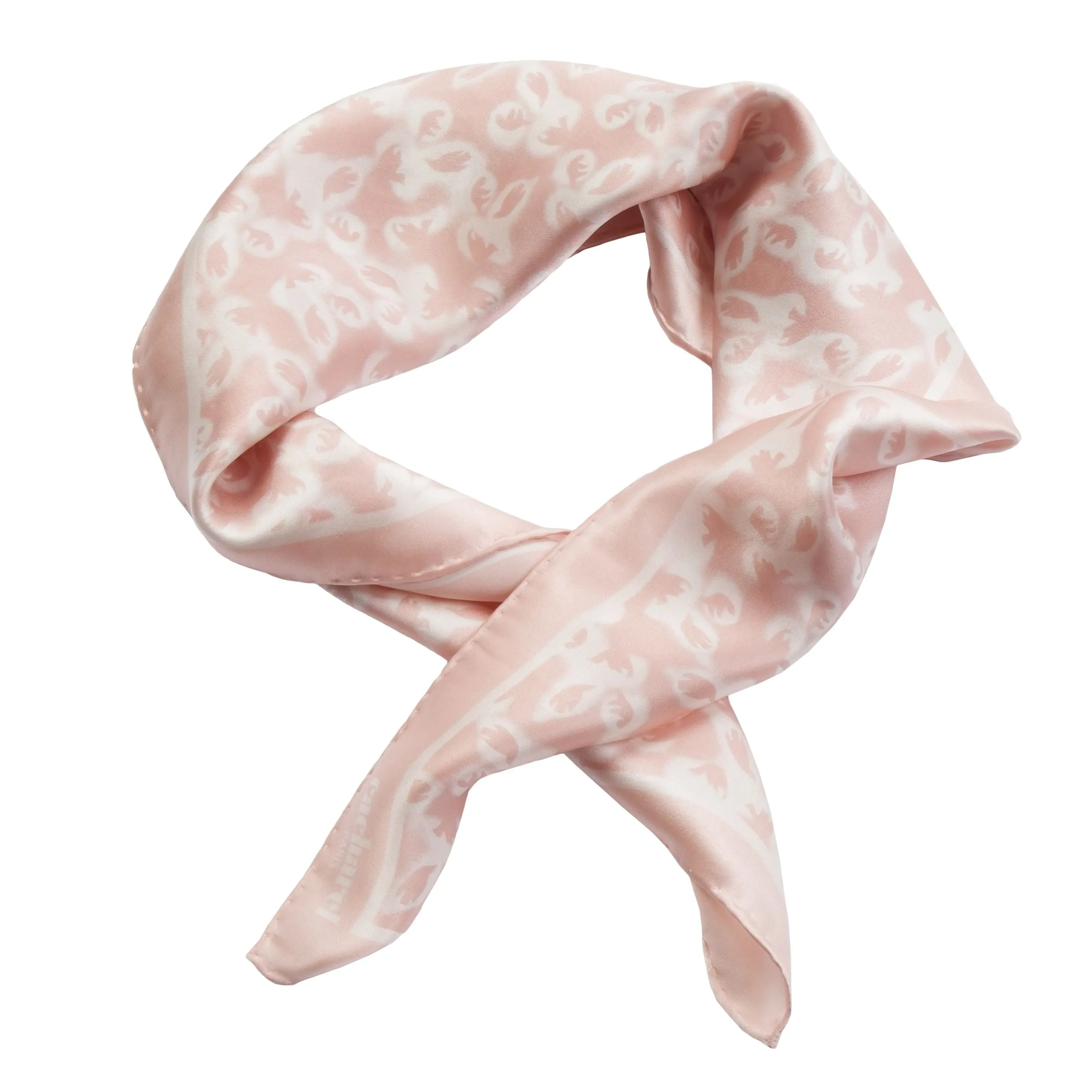 Cacharel CFM736Q-Silk scarf Hirondelle Light Pink