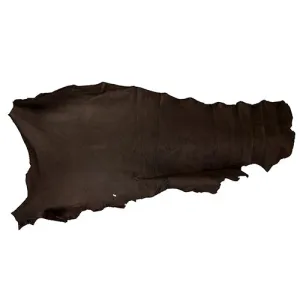 Calf (Cow) Nappa Leather Hide 2-3oz #2 Brown 14.42 sqft