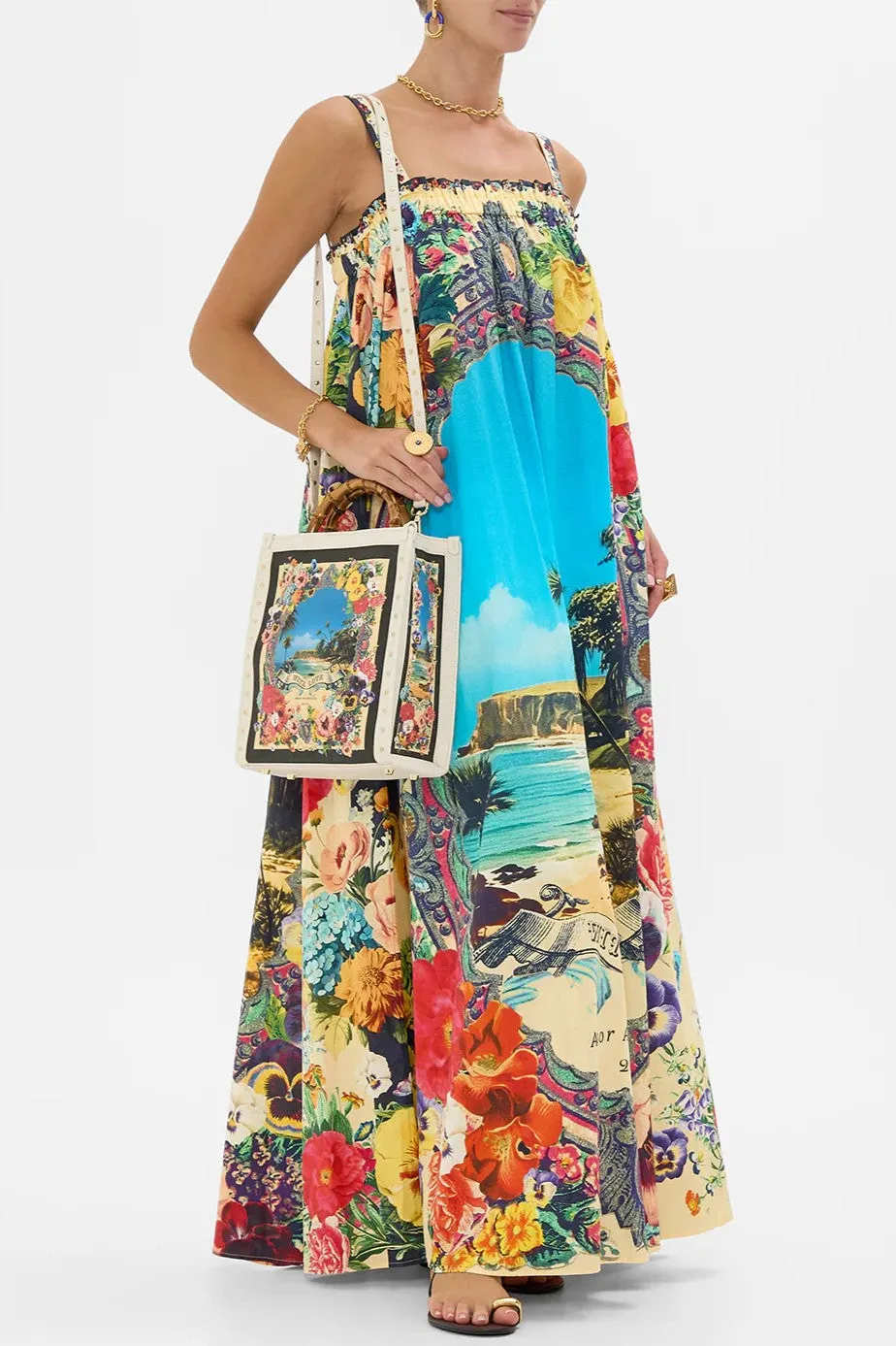 CAMILLA North South Tote - Bathing Bombshell