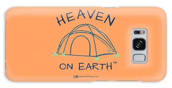 Camping/tent Heaven On Earth - Phone Case