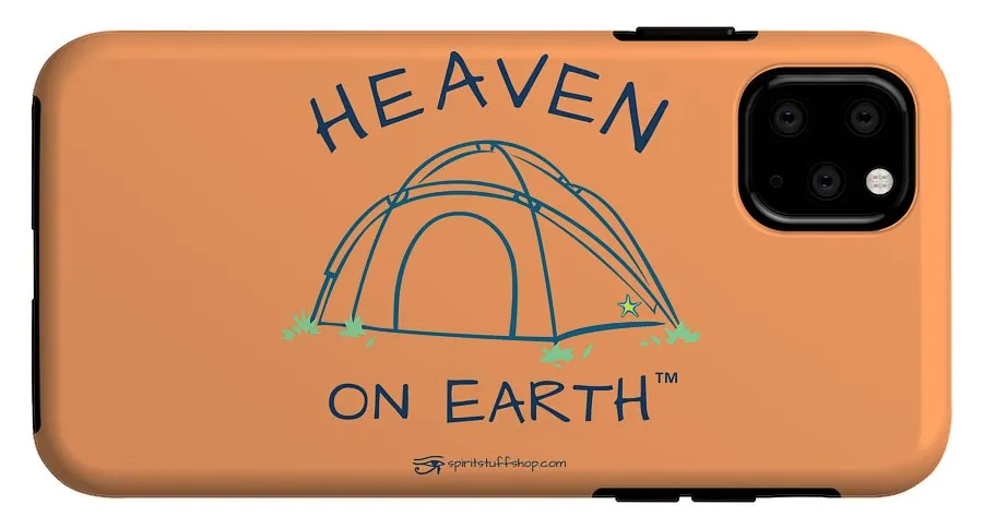 Camping/tent Heaven On Earth - Phone Case