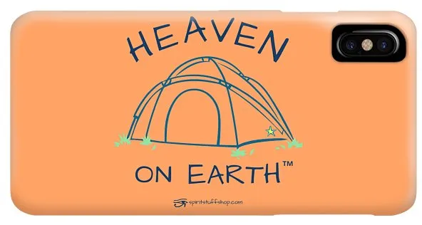 Camping/tent Heaven On Earth - Phone Case