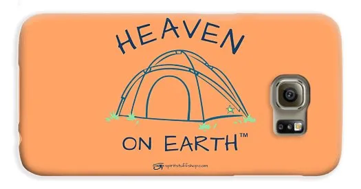 Camping/tent Heaven On Earth - Phone Case