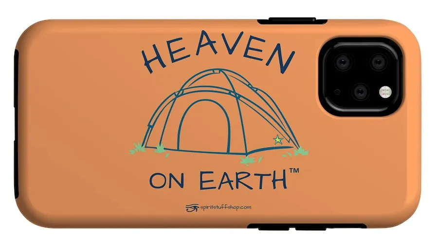 Camping/tent Heaven On Earth - Phone Case