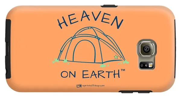 Camping/tent Heaven On Earth - Phone Case