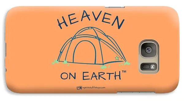 Camping/tent Heaven On Earth - Phone Case