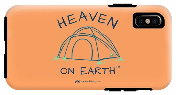 Camping/tent Heaven On Earth - Phone Case