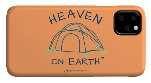 Camping/tent Heaven On Earth - Phone Case