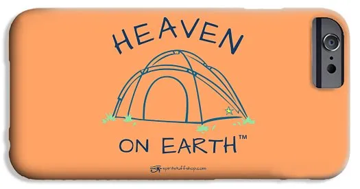 Camping/tent Heaven On Earth - Phone Case