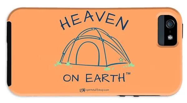 Camping/tent Heaven On Earth - Phone Case