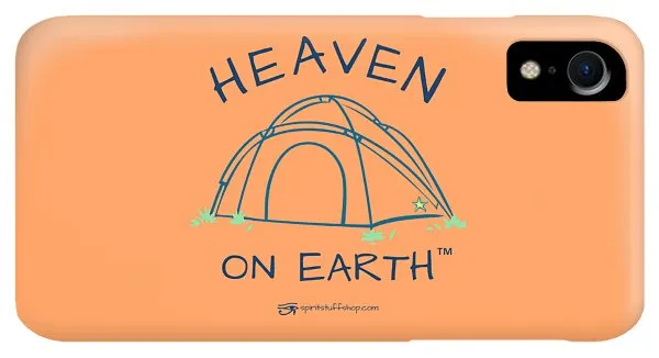 Camping/tent Heaven On Earth - Phone Case