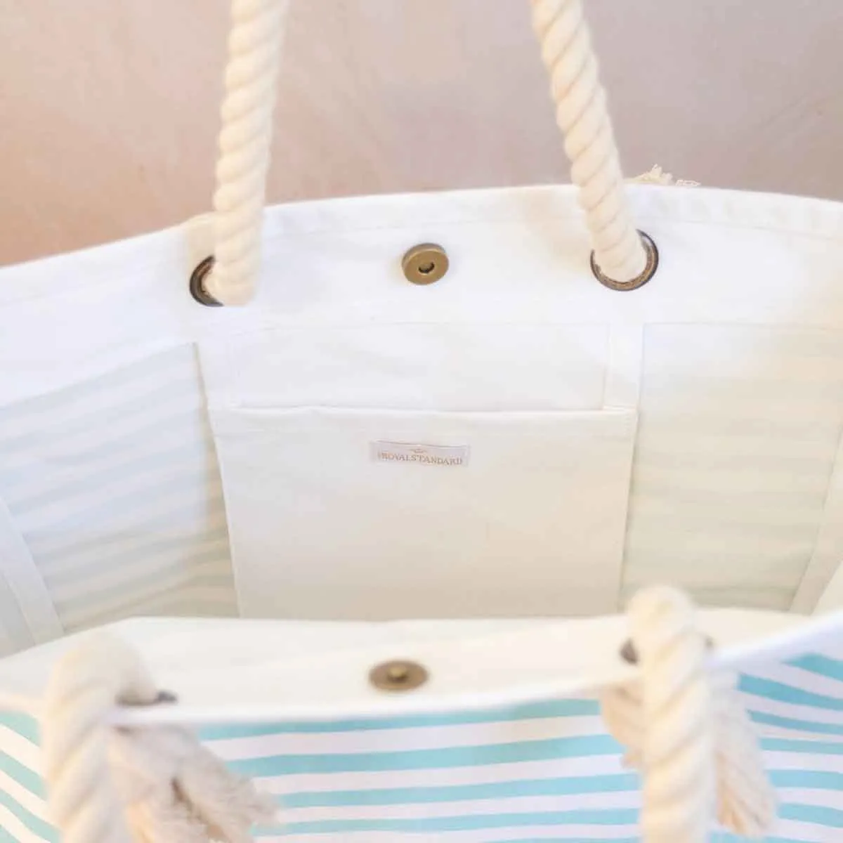 Canaveral Tote Aruba Blue / White